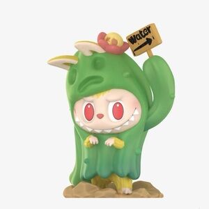Pop Mart Popmart The Monsters Almost Hidden Series Figures Labubu Cactus Green